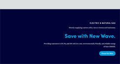 Desktop Screenshot of newwaveenergy.com